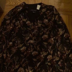 French connection printed dress sz m NWT